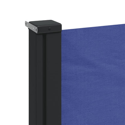 Store latéral rétractable vidaXL Bleu 160x600 cm