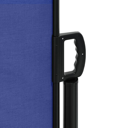 Store latéral rétractable vidaXL Bleu 160x600 cm