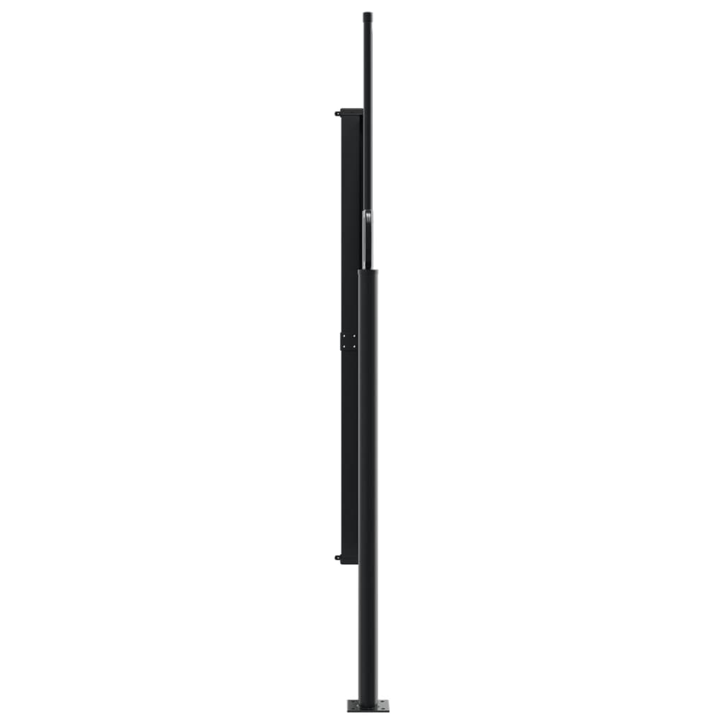 vidaXL Seitenmarkise Ausziehbar Terrakottarot 160x600 cm