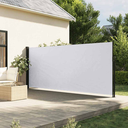 vidaXL Store latéral rétractable blanc 180x600 cm