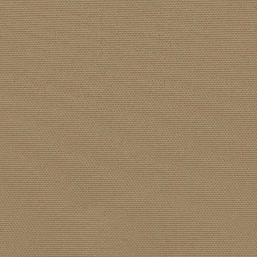 vidaXL Seitenmarkise Ausziehbar Taupe 200x600 cm
