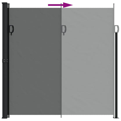 vidaXL Store latéral rétractable anthracite 200x600 cm
