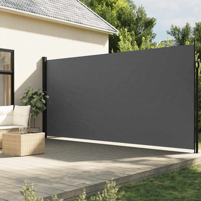 vidaXL Store latéral rétractable anthracite 200x600 cm