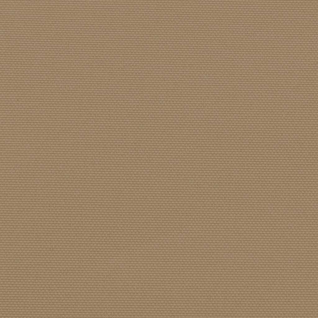 vidaXL Seitenmarkise Ausziehbar Taupe 220x600 cm