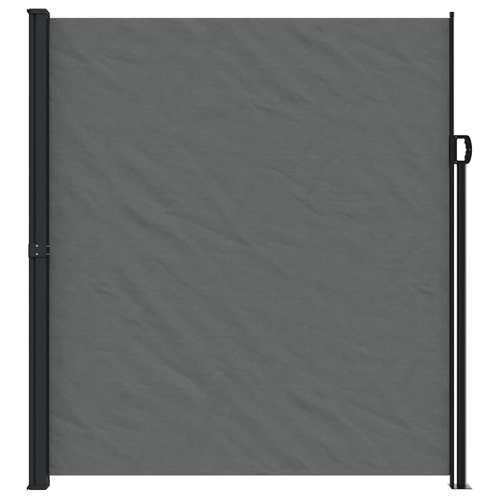 Store latéral rétractable vidaXL Anthracite 220x600 cm