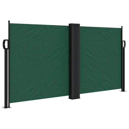 vidaXL Store latéral rétractable vert foncé 120x600 cm