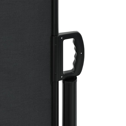 Store latéral rétractable vidaXL Noir 140x600 cm