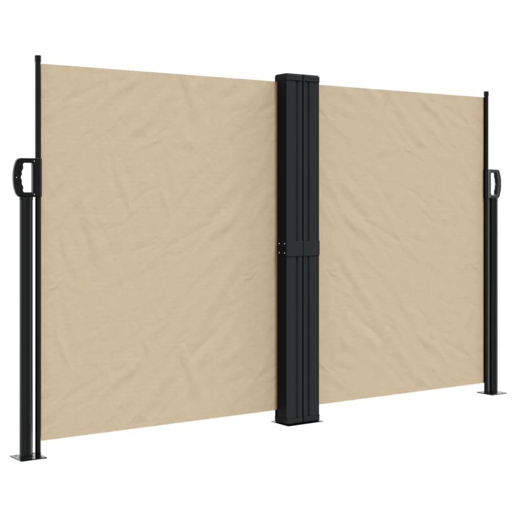 Store latéral rétractable vidaXL Beige 140x600 cm