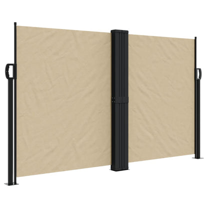 Store latéral rétractable vidaXL Beige 140x600 cm