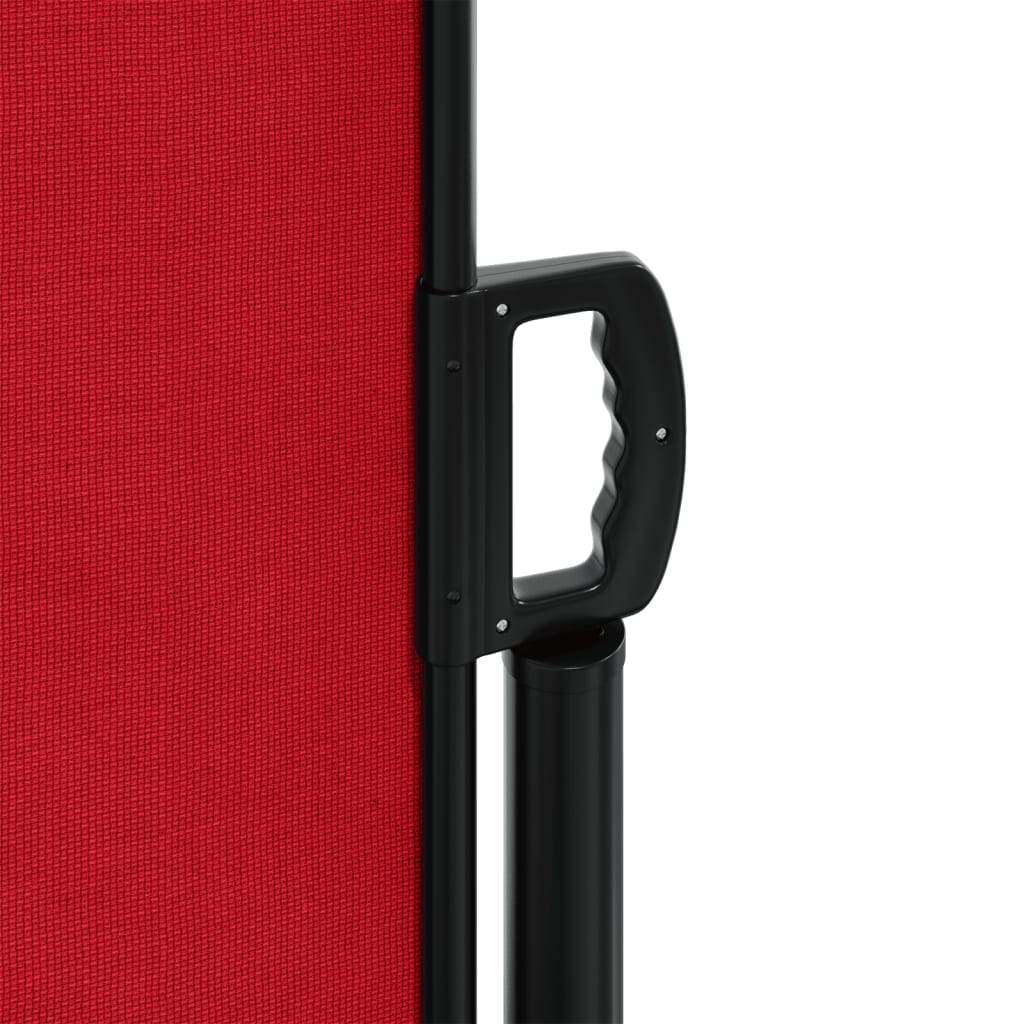 Store latéral rétractable vidaXL Rouge 160x600 cm