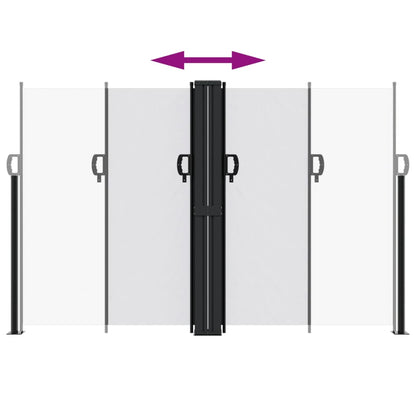 vidaXL Store latéral rétractable Blanc 160x600 cm
