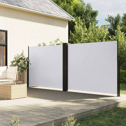 vidaXL Store latéral rétractable Blanc 160x600 cm