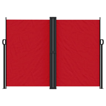 vidaXL Store latéral rétractable Rouge 180x600 cm