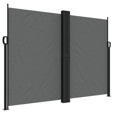 vidaXL Seitenmarkise Ausziehbar Anthrazit 180x600 cm