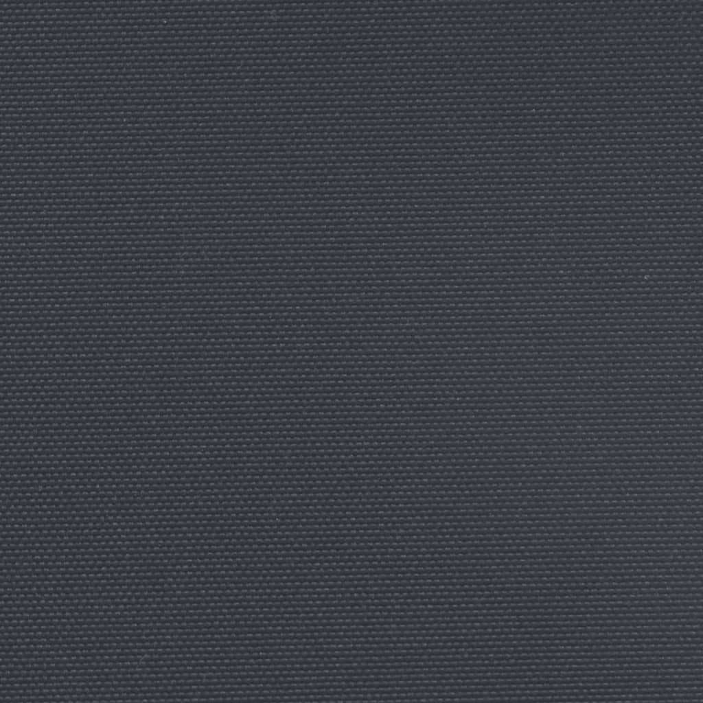 Store latéral rétractable vidaXL Noir 200x600 cm