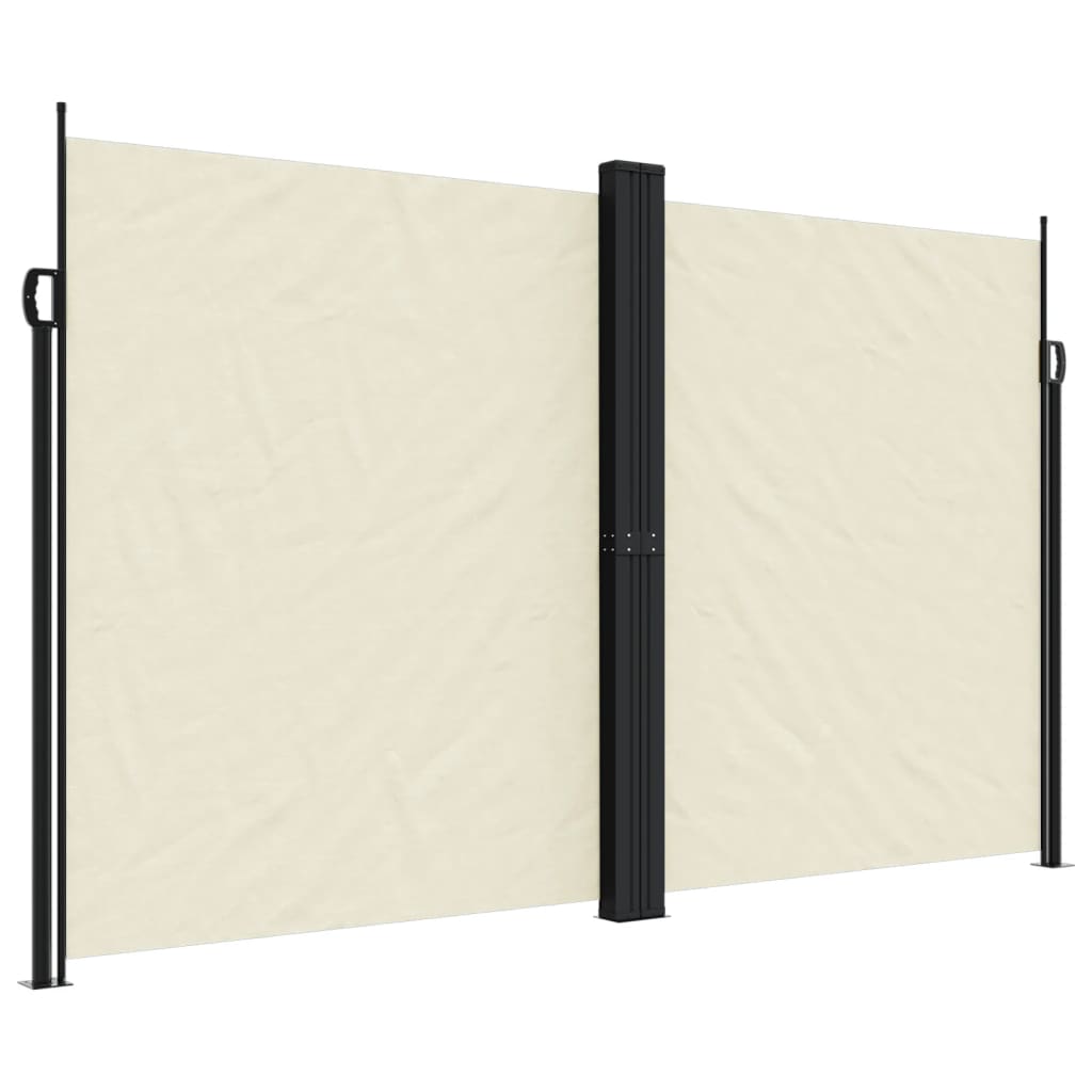 vidaXL Store latéral rétractable crème 200x600 cm