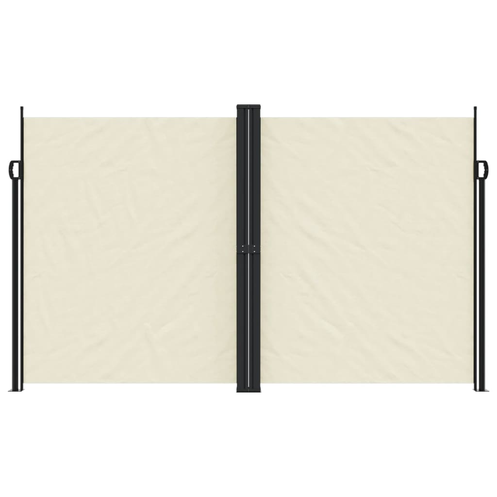 vidaXL Store latéral rétractable crème 200x600 cm