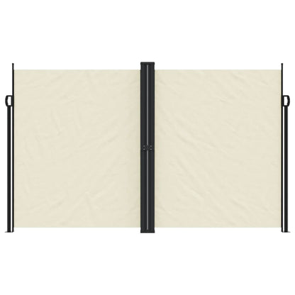 vidaXL Store latéral rétractable crème 200x600 cm