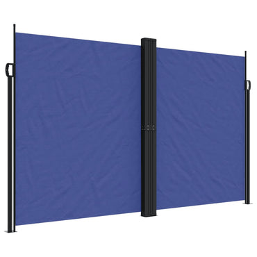 Store latéral rétractable vidaXL bleu 200x600 cm