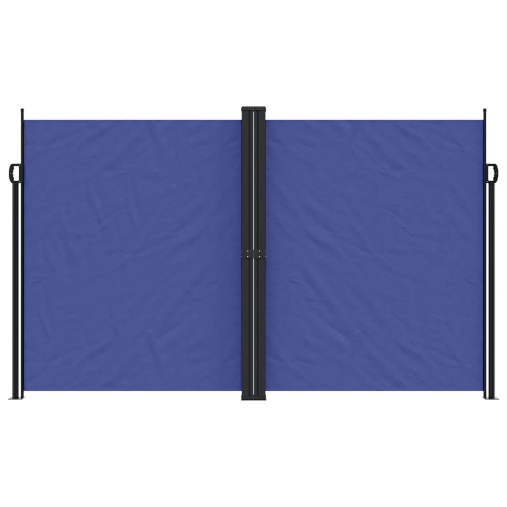 Store latéral rétractable vidaXL bleu 200x600 cm