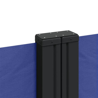 Store latéral rétractable vidaXL bleu 200x600 cm