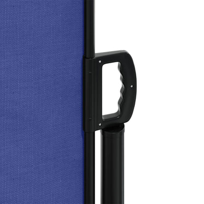 Store latéral rétractable vidaXL bleu 200x600 cm