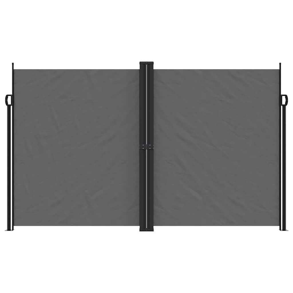 vidaXL Seitenmarkise Ausziehbar Anthrazit 200x600 cm