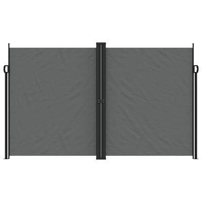 vidaXL Seitenmarkise Ausziehbar Anthrazit 200x600 cm