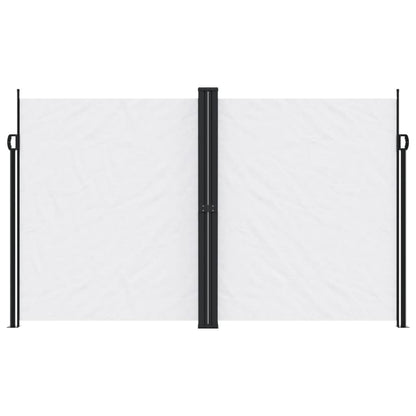 vidaXL Seitenmarkise Ausziehbar Weiß 200x600 cm