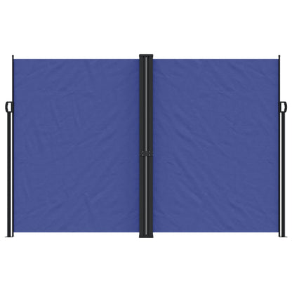 Store latéral vidaXL rétractable bleu 220x600 cm