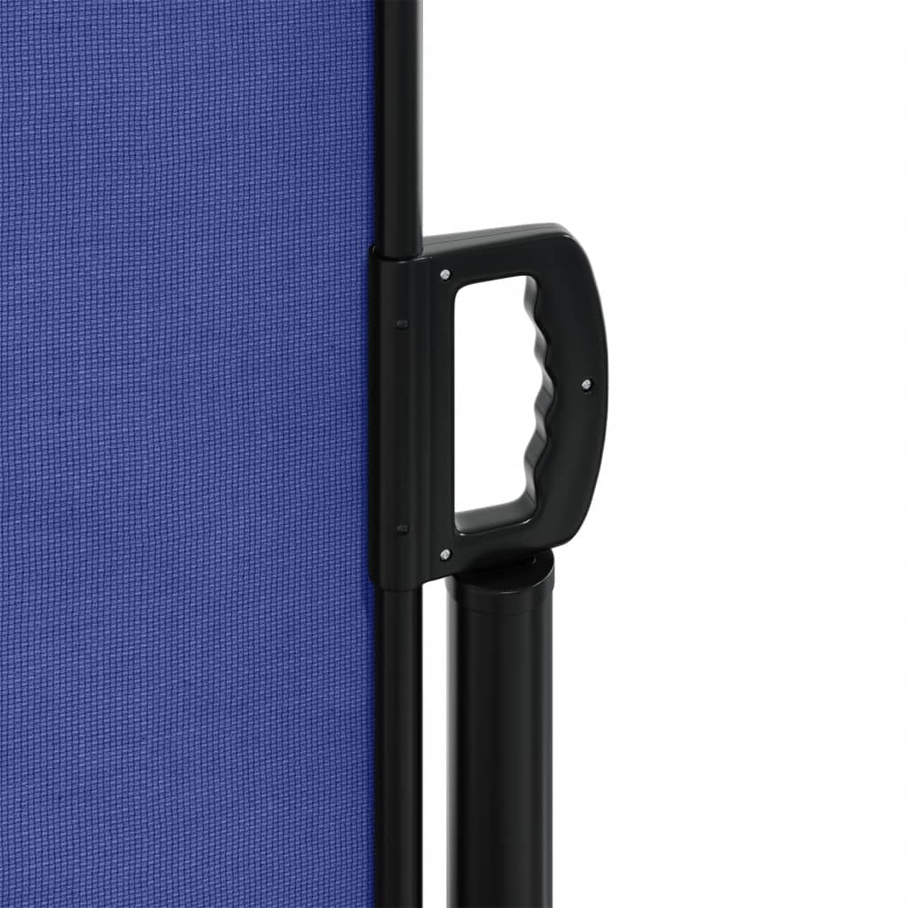 Store latéral vidaXL rétractable bleu 220x600 cm