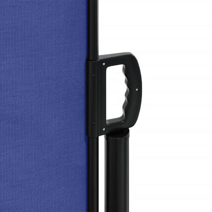 Store latéral vidaXL rétractable bleu 220x600 cm