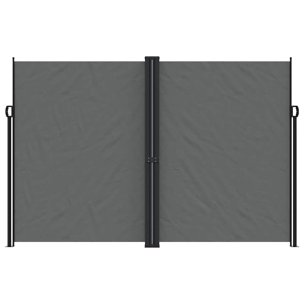 vidaXL Seitenmarkise Ausziehbar Anthrazit 220x600 cm