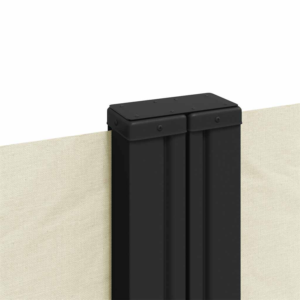 Seitenmarkise Ausziehbar Creme 120x1000 cm