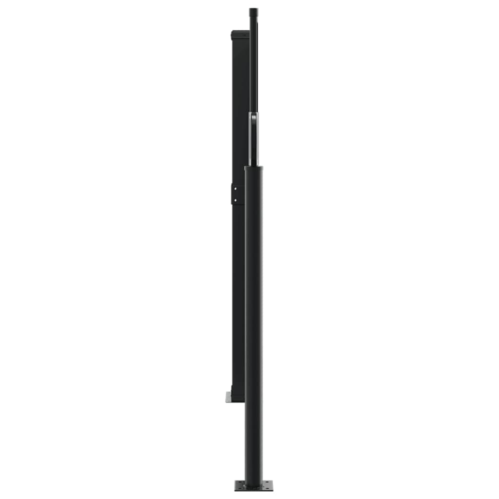 vidaXL Seitenmarkise Ausziehbar Creme 140x1000 cm