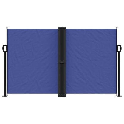 vidaXL Store latéral rétractable bleu 140x1000 cm