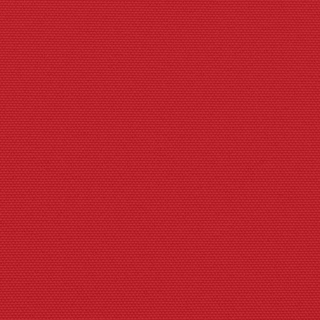vidaXL Seitenmarkise Ausziehbar Rot 140x1000 cm