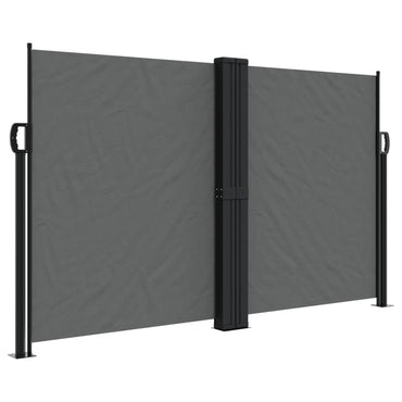 vidaXL Seitenmarkise Ausziehbar Anthrazit 140x1000 cm