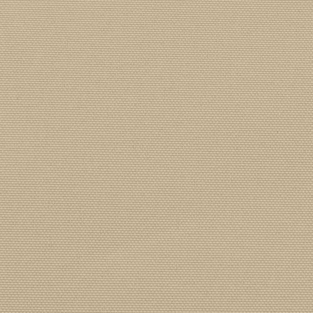 vidaXL Seitenmarkise Ausziehbar Beige 140x1000 cm