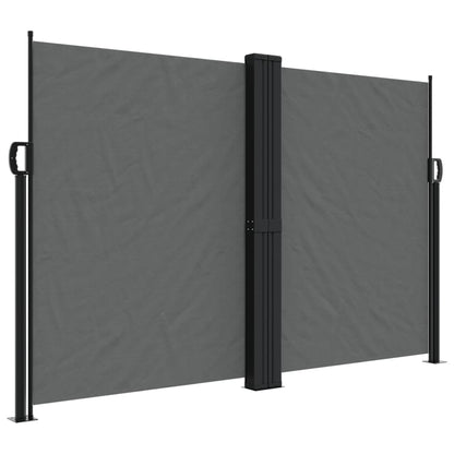 vidaXL Store latéral rétractable anthracite 160x1000 cm