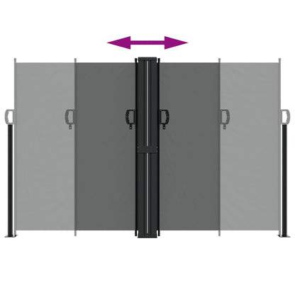 vidaXL Store latéral rétractable anthracite 160x1000 cm