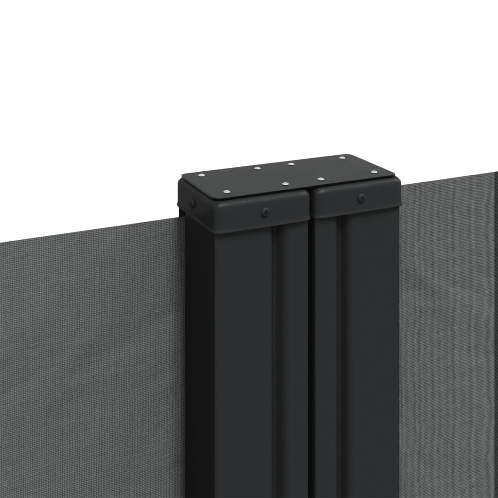 vidaXL Store latéral rétractable anthracite 160x1000 cm