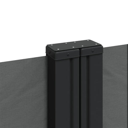 vidaXL Store latéral rétractable anthracite 160x1000 cm