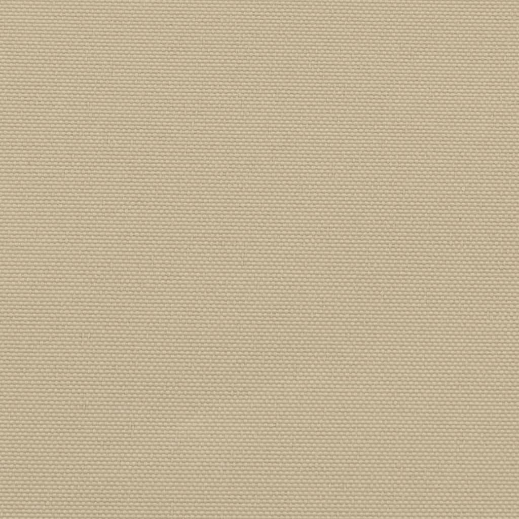 vidaXL Seitenmarkise Ausziehbar Beige 160x1000 cm