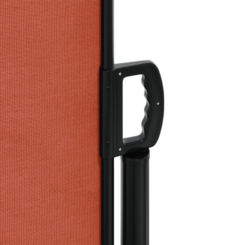 Store latéral escamotable vidaXL rouge terre cuite 160x1000 cm
