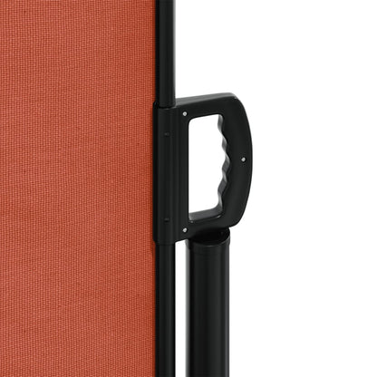 Store latéral escamotable vidaXL rouge terre cuite 160x1000 cm