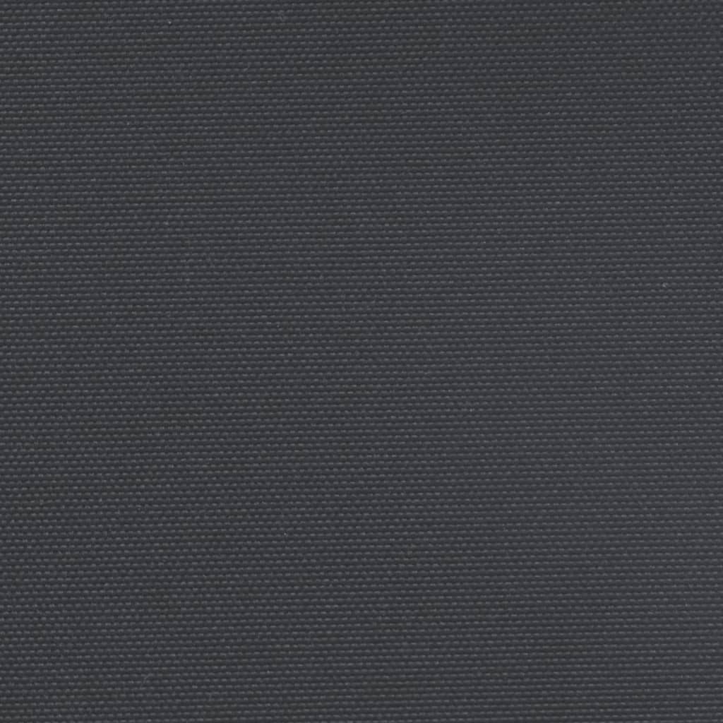Store latéral rétractable vidaXL noir 200x1000 cm