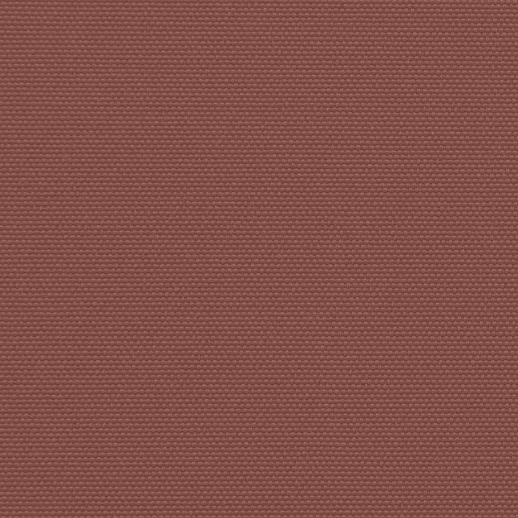 vidaXL Seitenmarkise Ausziehbar Braun 220x1000 cm