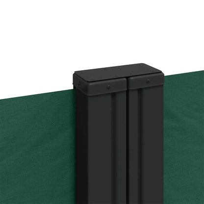 vidaXL Store latéral rétractable vert foncé 120x1200 cm