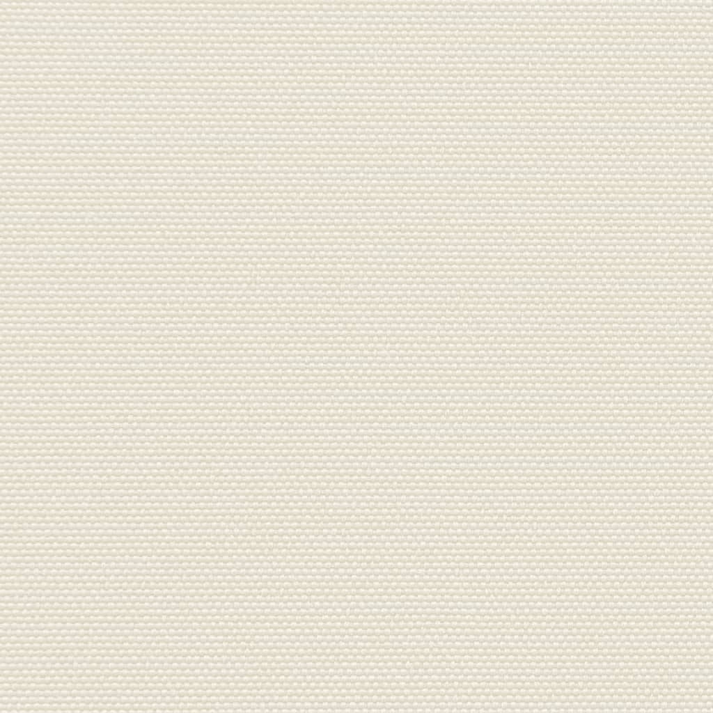 vidaXL Seitenmarkise Ausziehbar Creme 140x1200 cm
